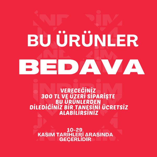 Bu ürünler 0 TL (Bedava)