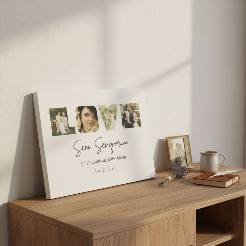 Kişiye Özel Fotoğraflı Kanvas Tablo (35x50cm.)