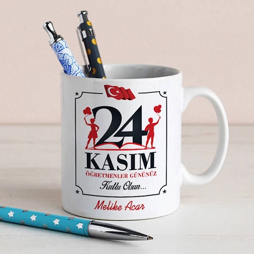 Öğretmenime Kupa Bardak Hediyem