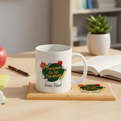 Öğretmenler Günü Hediyesi Kişiye Özel Kupa