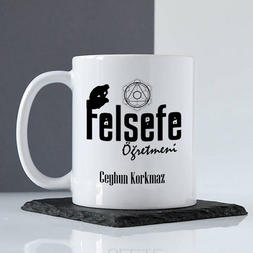 Felsefe Öğretmenlerine Hediye Kupa Bardak