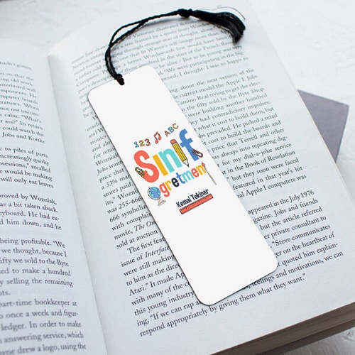 Sınıf Öğretmenlerine Hediye Kitap Ayracı