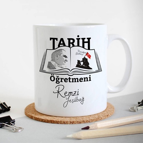 Tarih Öğretmenlerine Özel Kupa Bardak