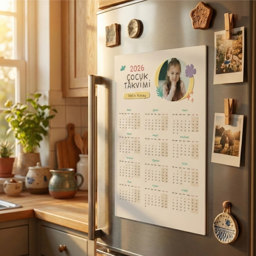 Yeni Yıl  2026 Takvimi (A4 Boyutunda)